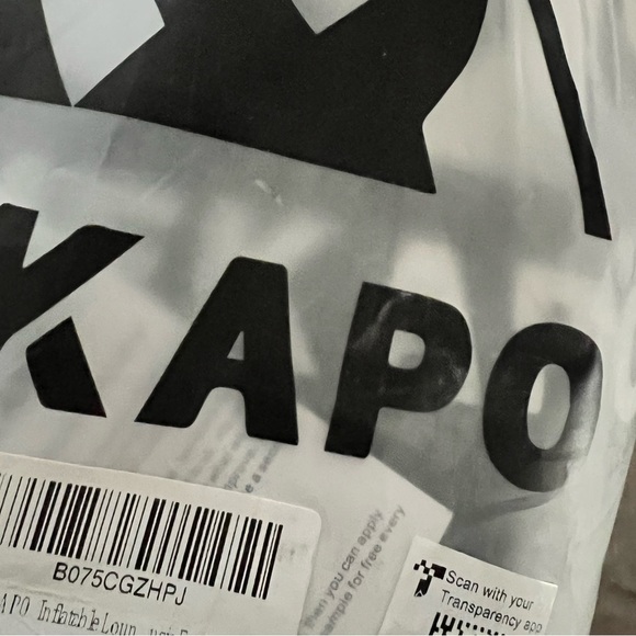 Wekapo Black Easy Inflatable No Pump Lounge Sofa Music Festivals & Camping New - Picture 6 of 6